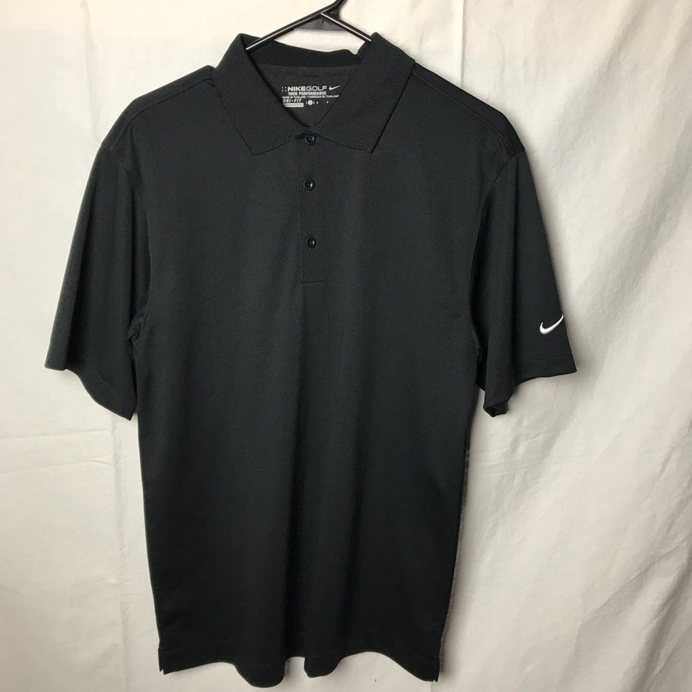Black Nike Golf Polo